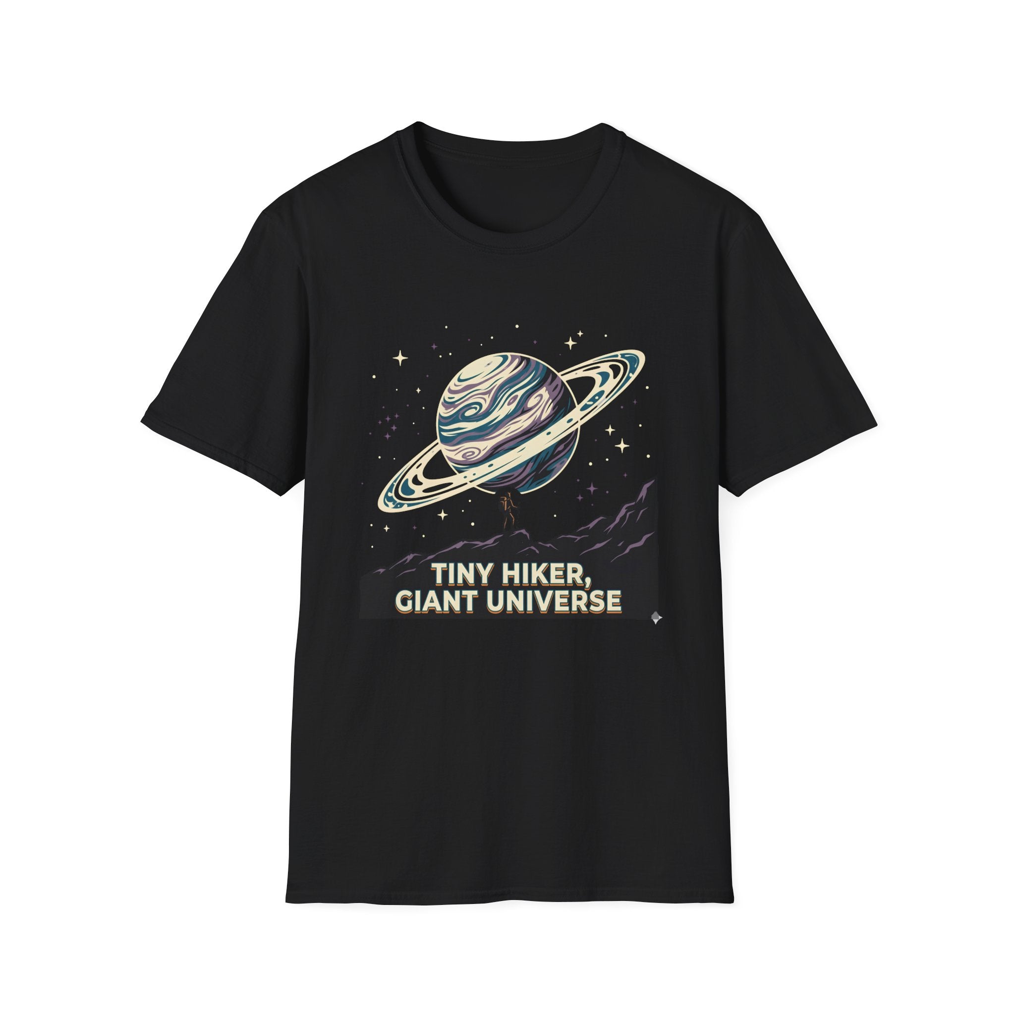 Tiny Hiker, Giant Universe T-Shirt