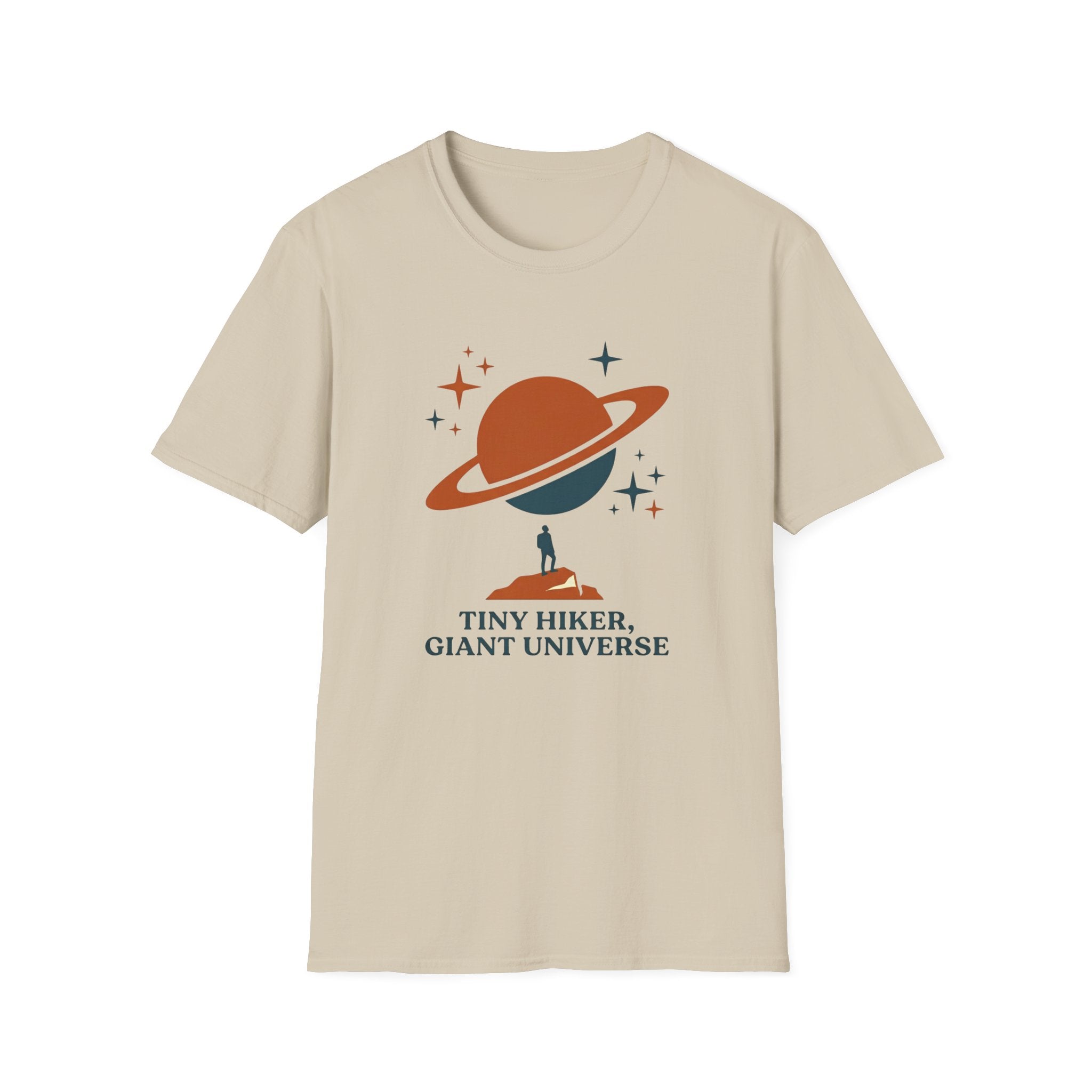 Tiny Hiker, Giant Universe T-Shirt