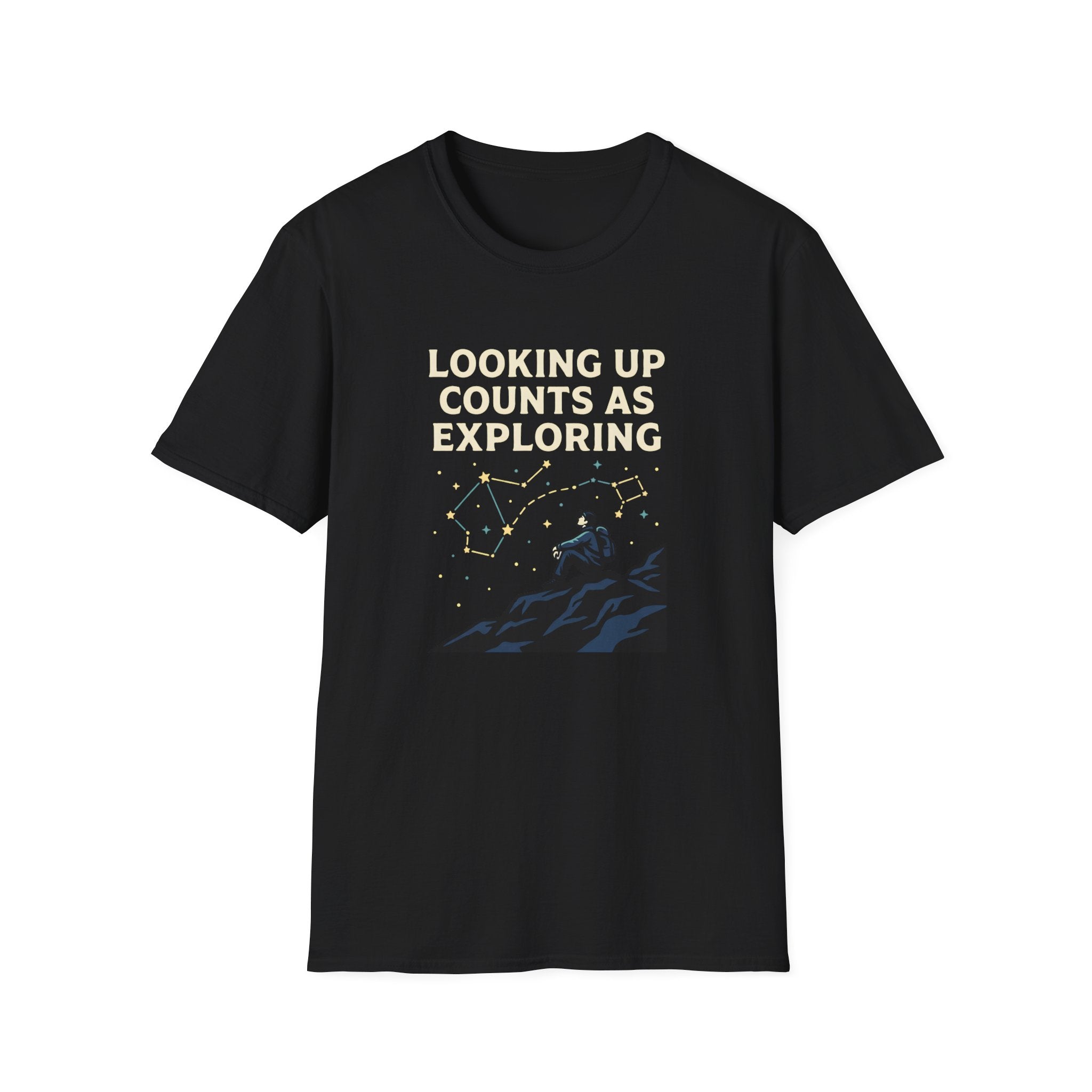 Looking Up Counts As Exploring T-Shirt