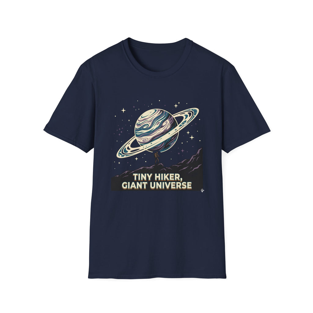 Tiny Hiker, Giant Universe T-Shirt