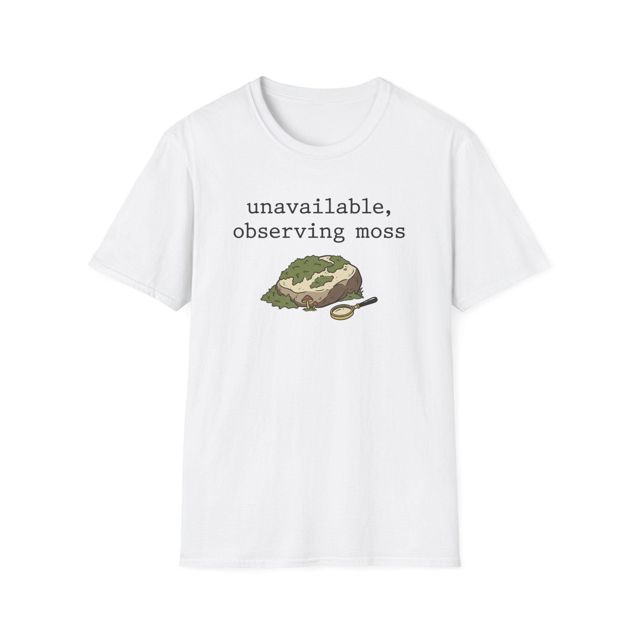 Unavailable, Observing Moss T-Shirt