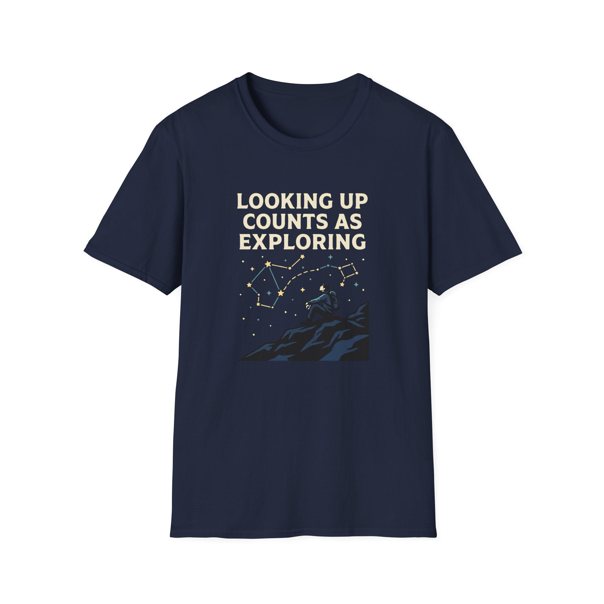 Looking Up Counts As Exploring T-Shirt