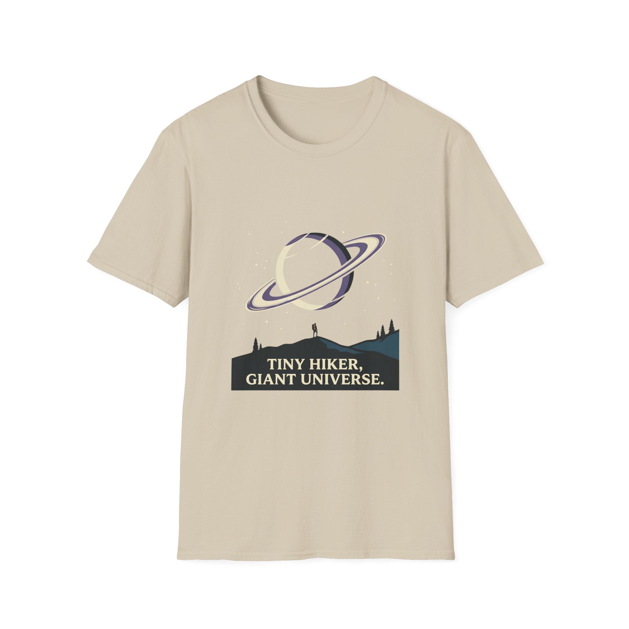 Tiny Hiker, Giant Universe T-Shirt