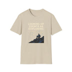 Looking Up Counts As Exploring T-Shirt