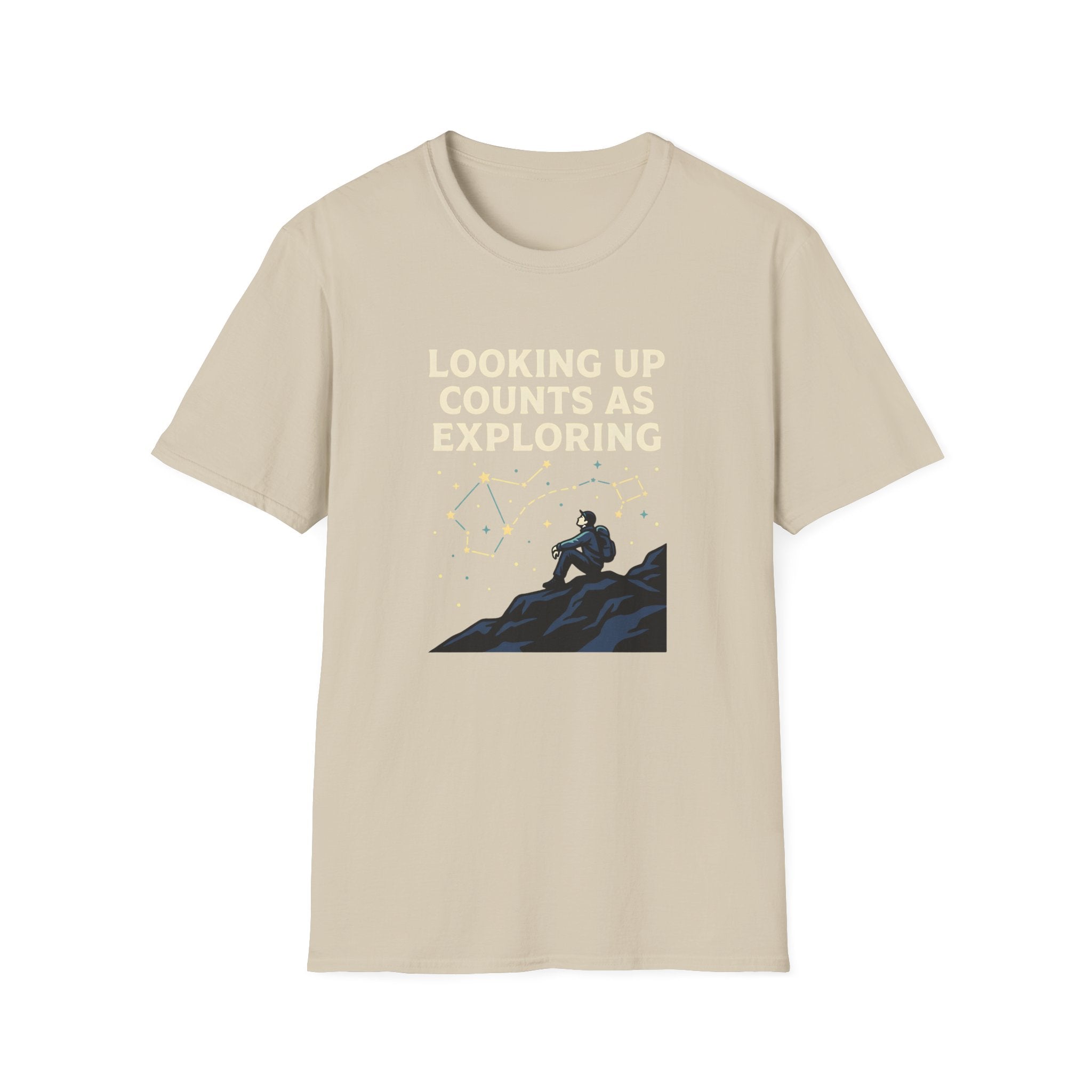 Looking Up Counts As Exploring T-Shirt