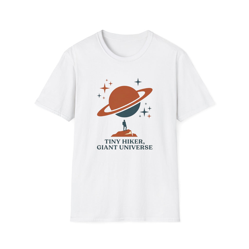 Tiny Hiker, Giant Universe T-Shirt