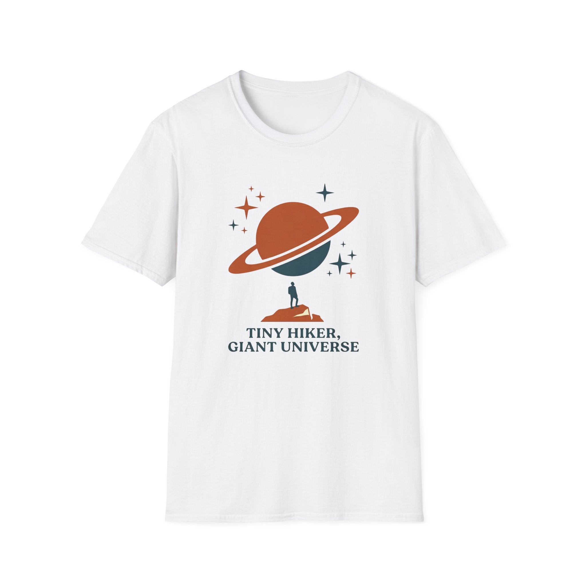 Tiny Hiker, Giant Universe T-Shirt