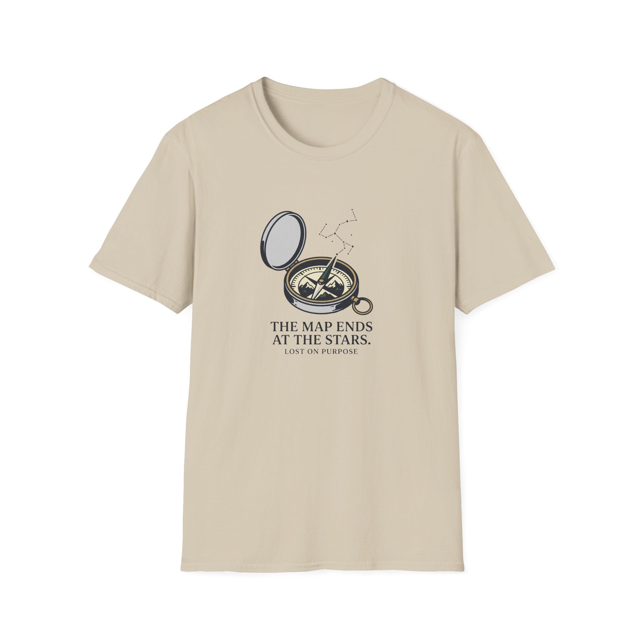 The Map  Ends At The Stars T-Shirt