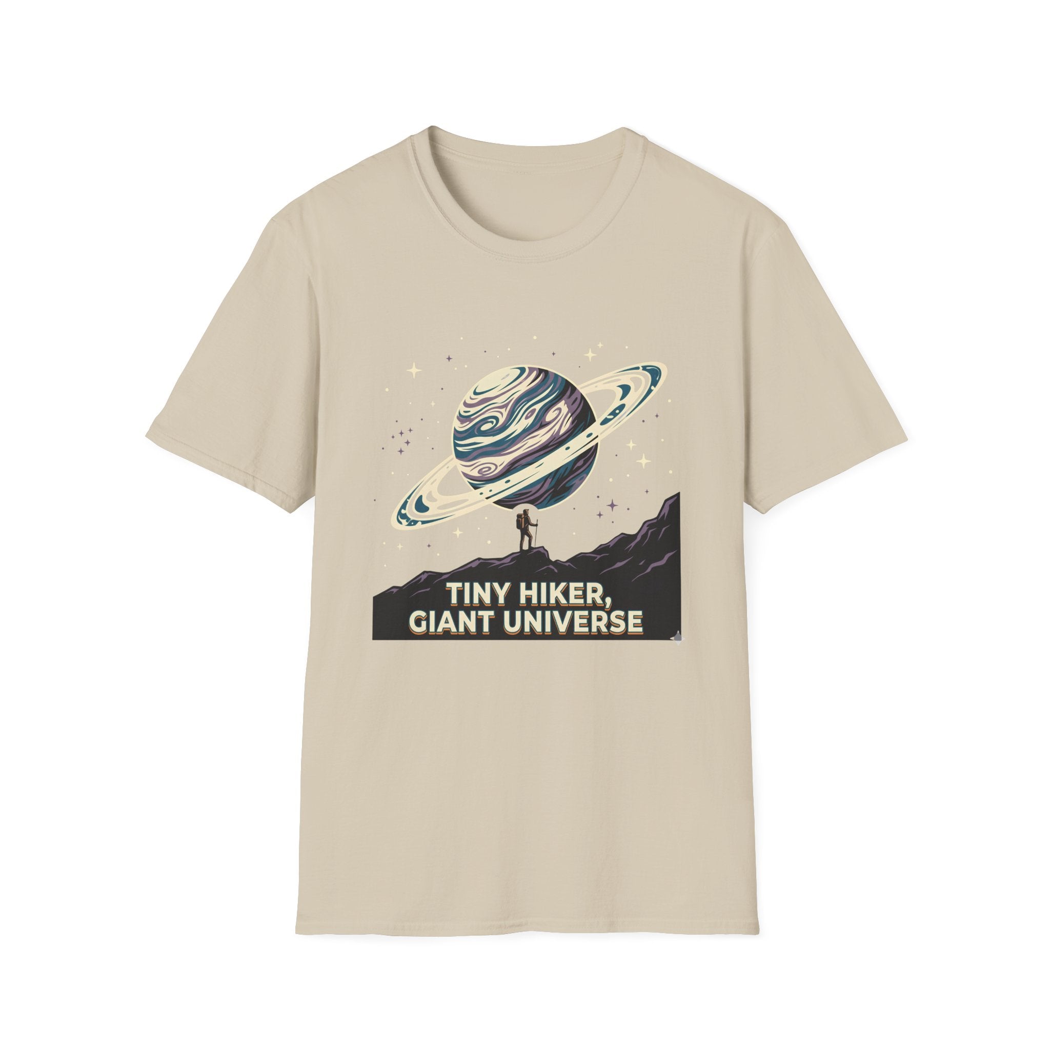 Tiny Hiker, Giant Universe T-Shirt