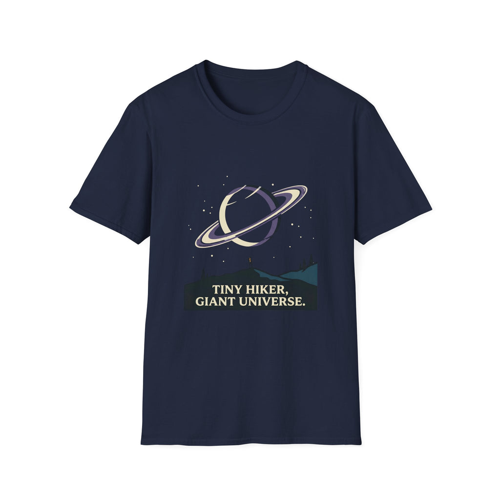 Tiny Hiker, Giant Universe T-Shirt