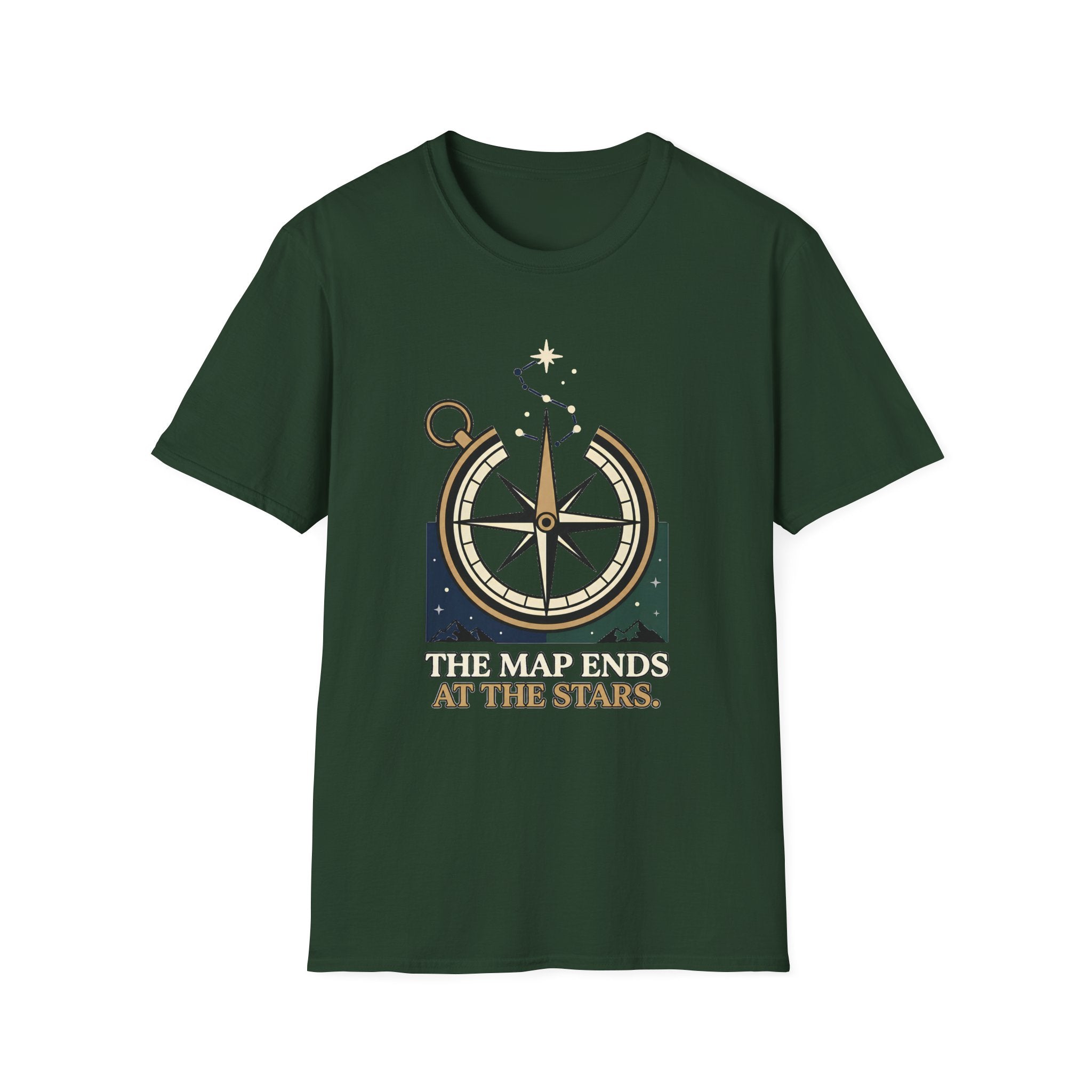 The Map Ends At The Stars T-Shirt