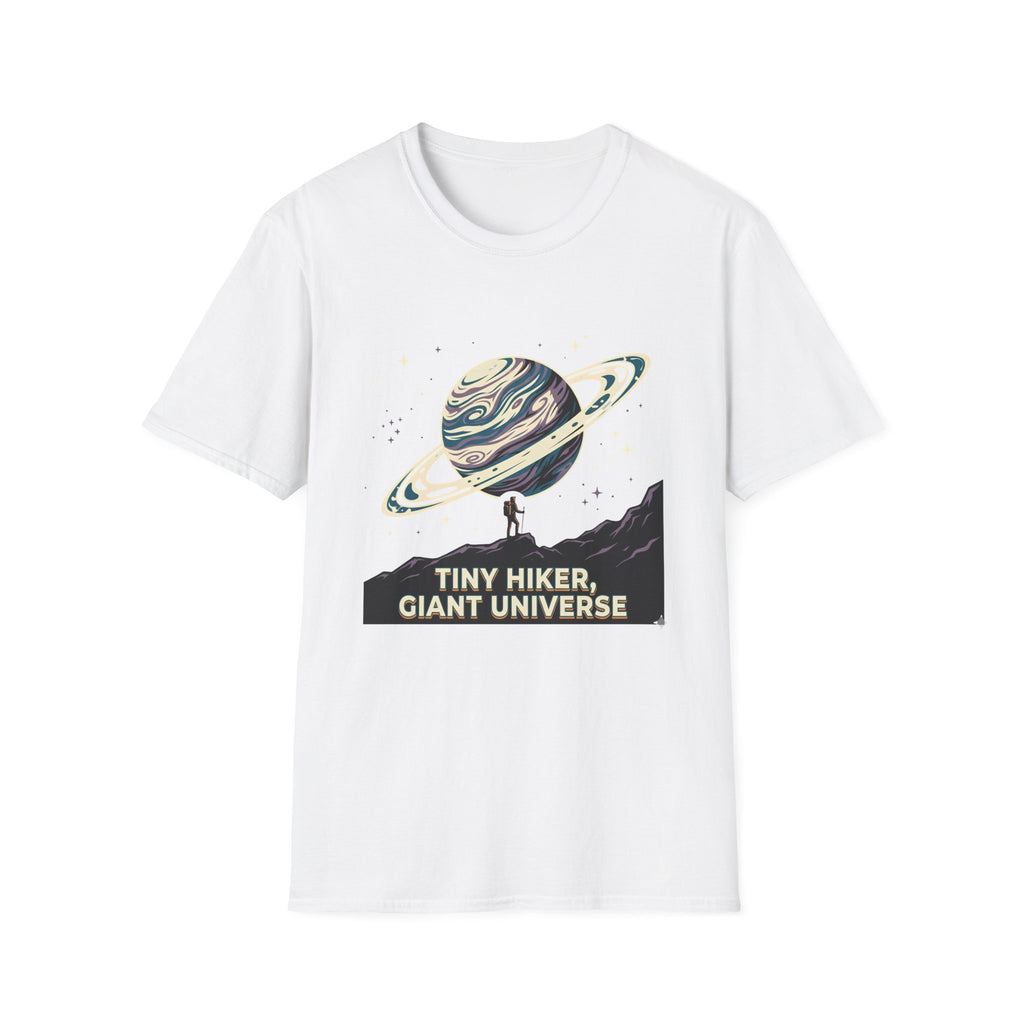 Tiny Hiker, Giant Universe T-Shirt