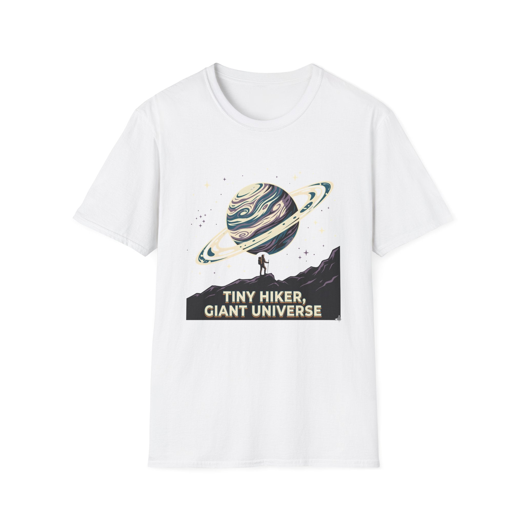 Tiny Hiker, Giant Universe T-Shirt