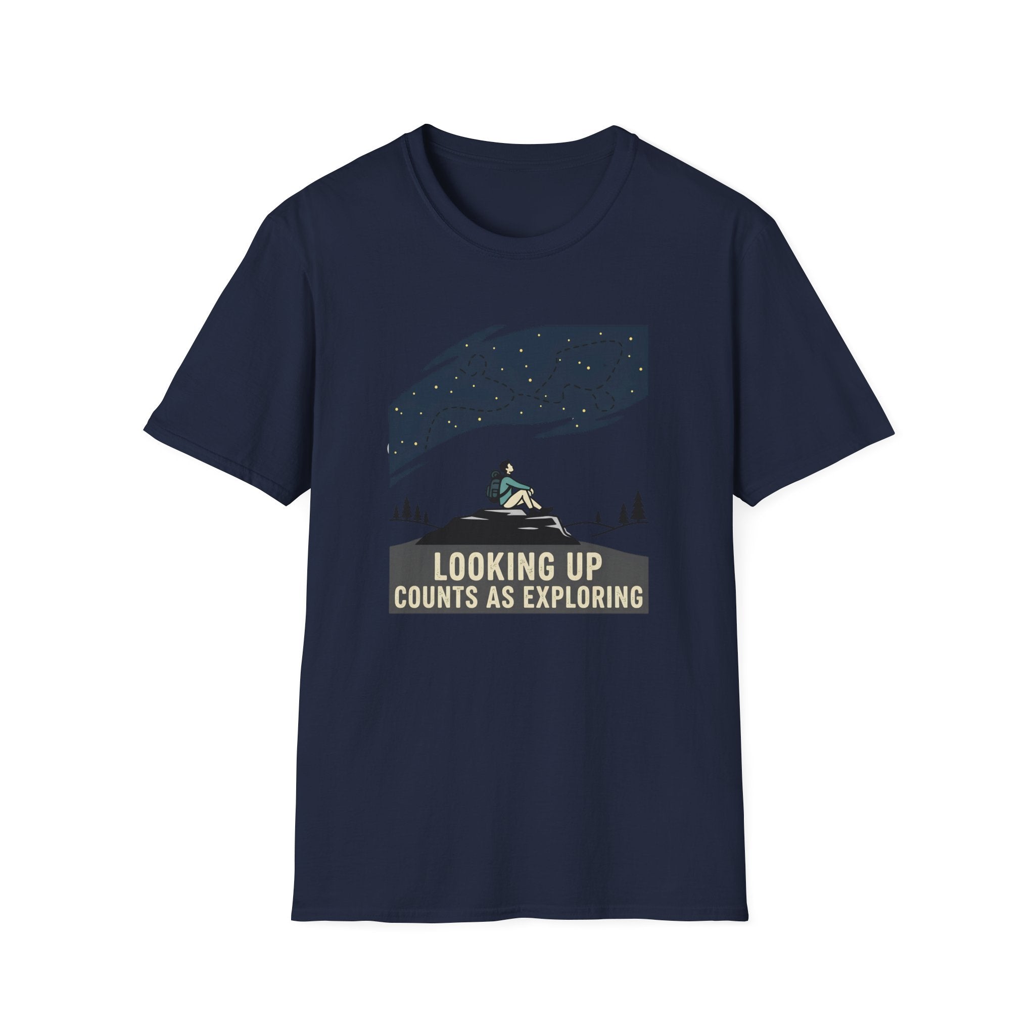 Looking Up Counts As Exploring T-Shirt