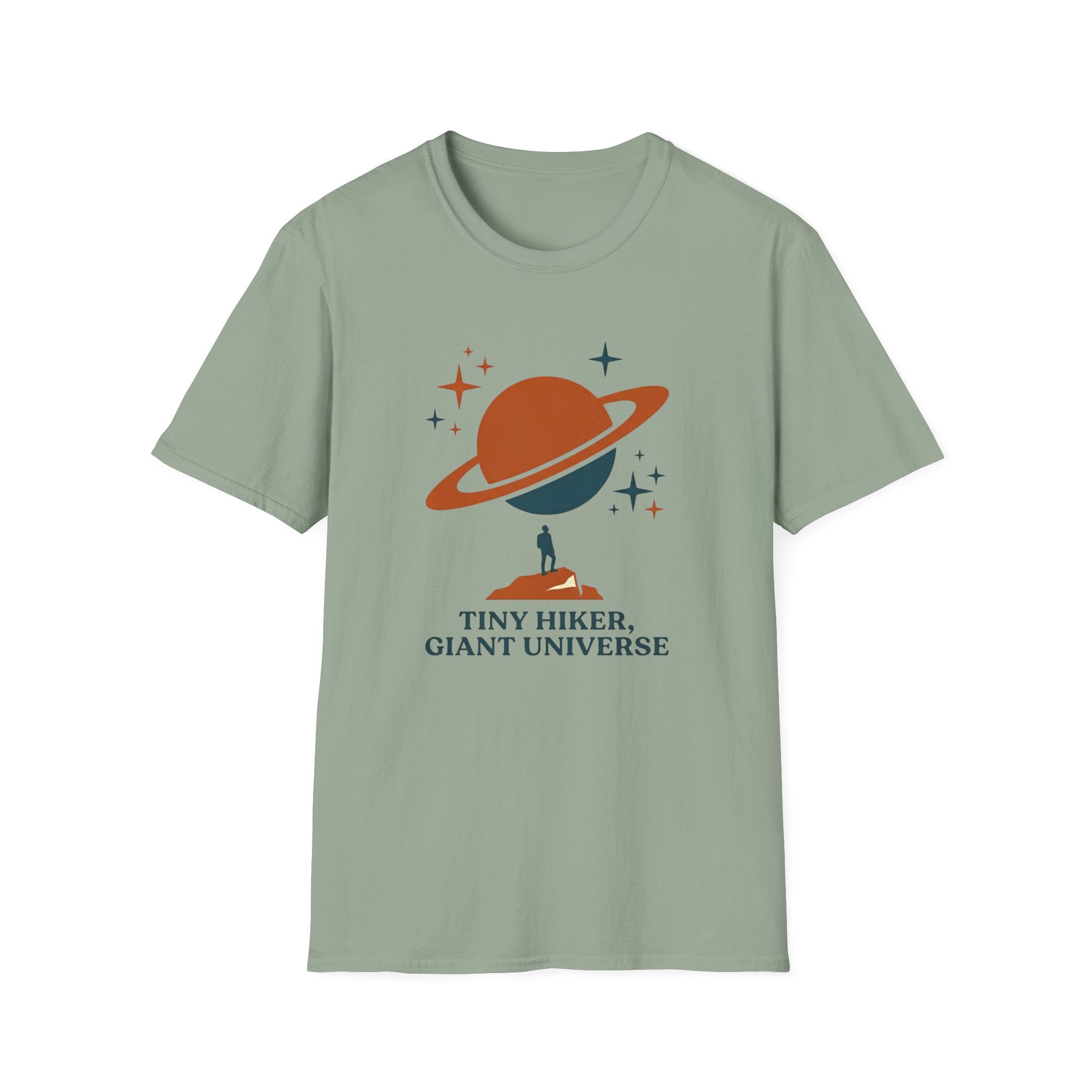 Tiny Hiker, Giant Universe T-Shirt