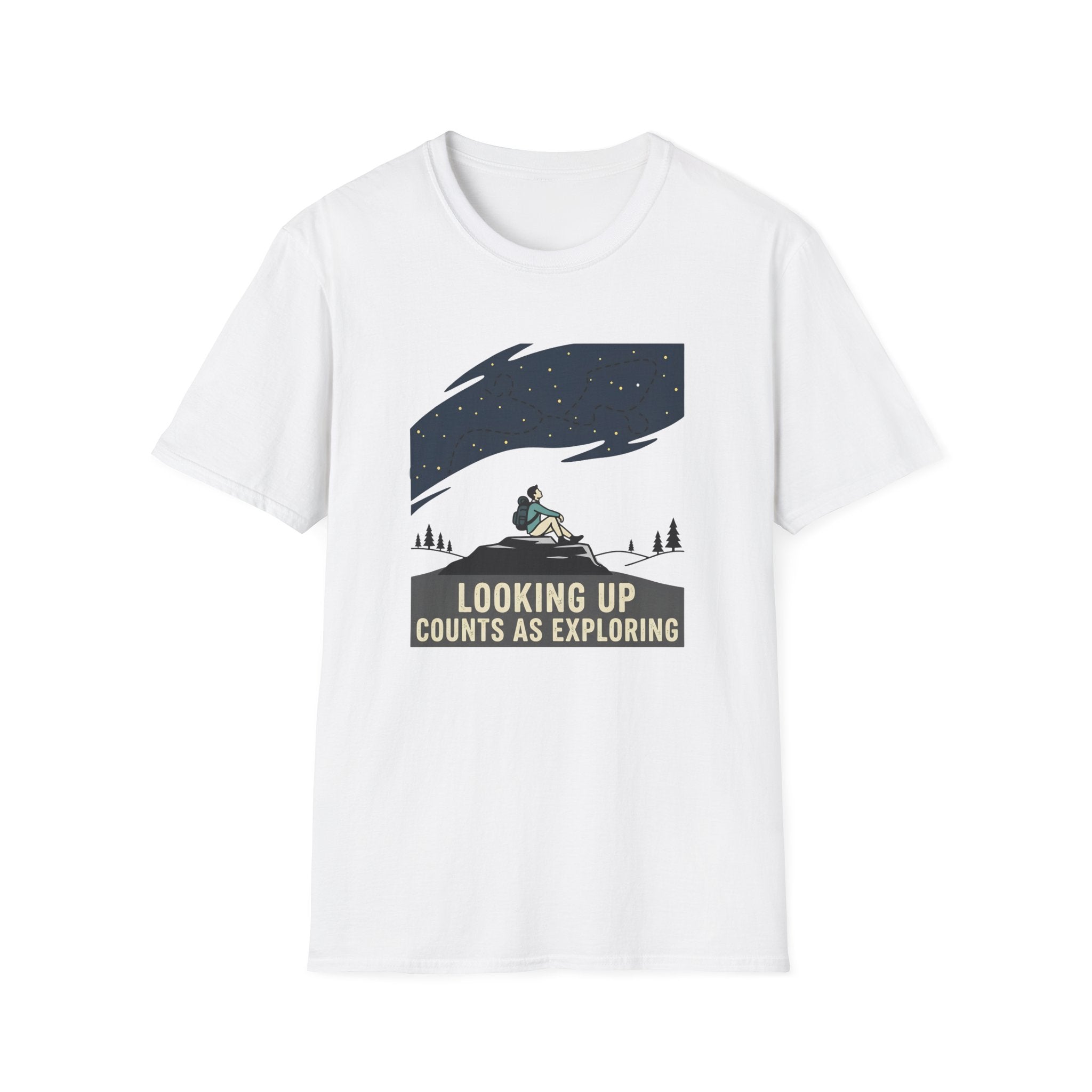 Looking Up Counts As Exploring T-Shirt