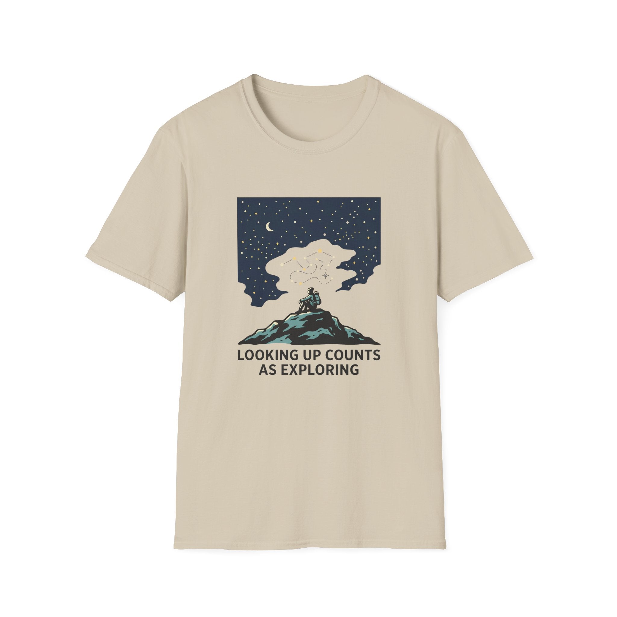 Looking Up Counts As Exploring T-Shirt