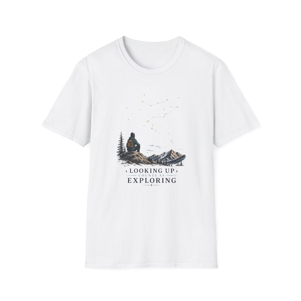 Looking Up Counts As Exploring T-Shirt