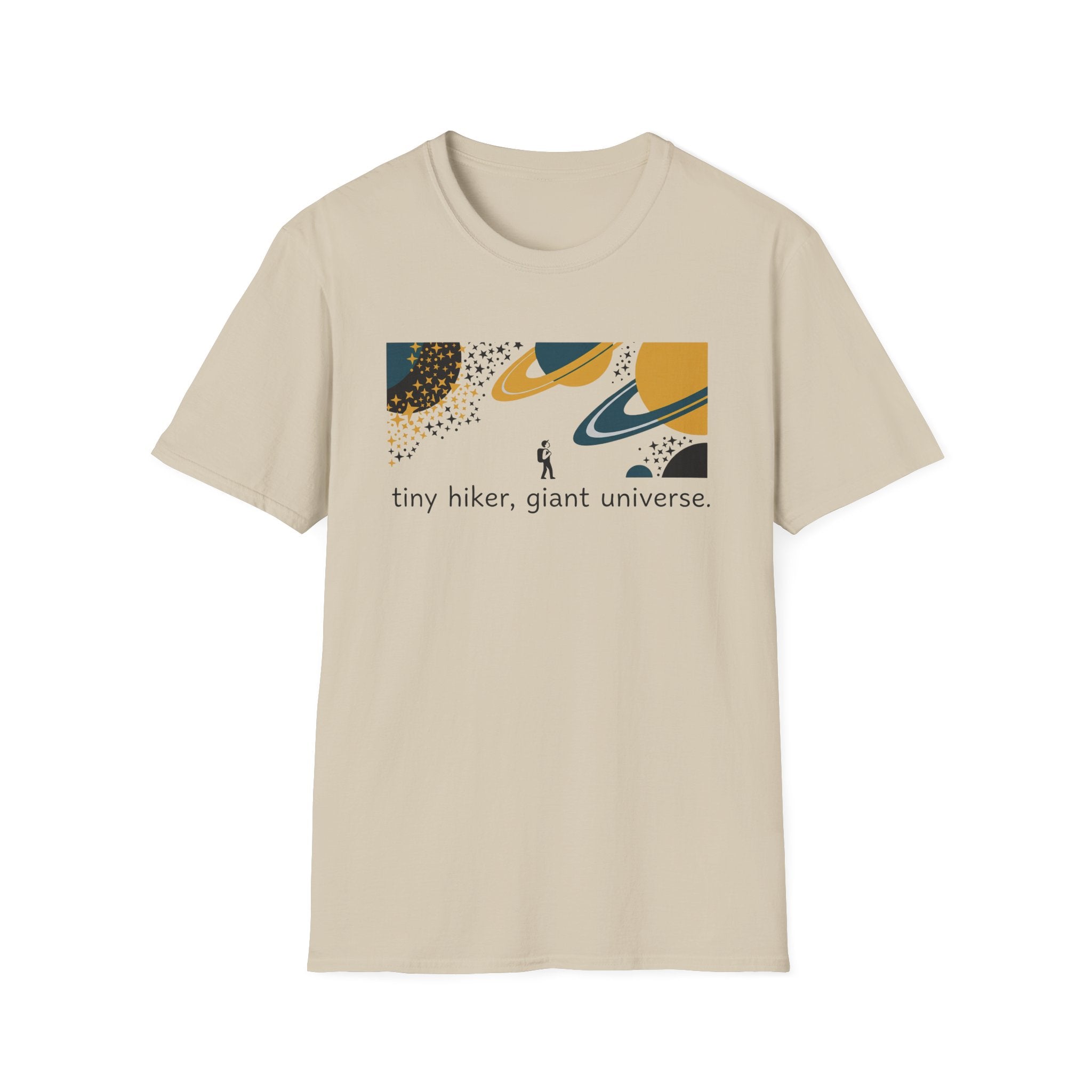 Tiny Hiker, Giant Universe T-Shirt