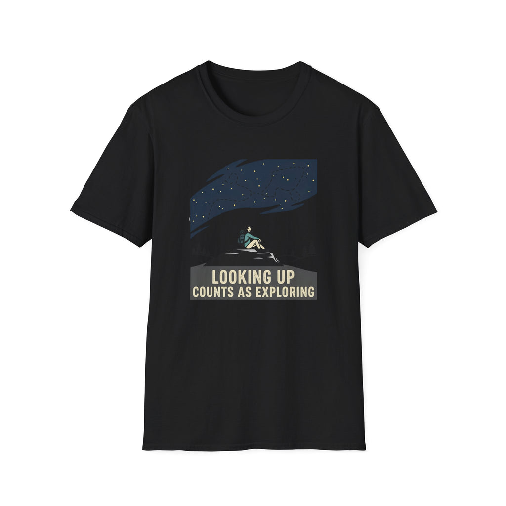 Looking Up Counts As Exploring T-Shirt