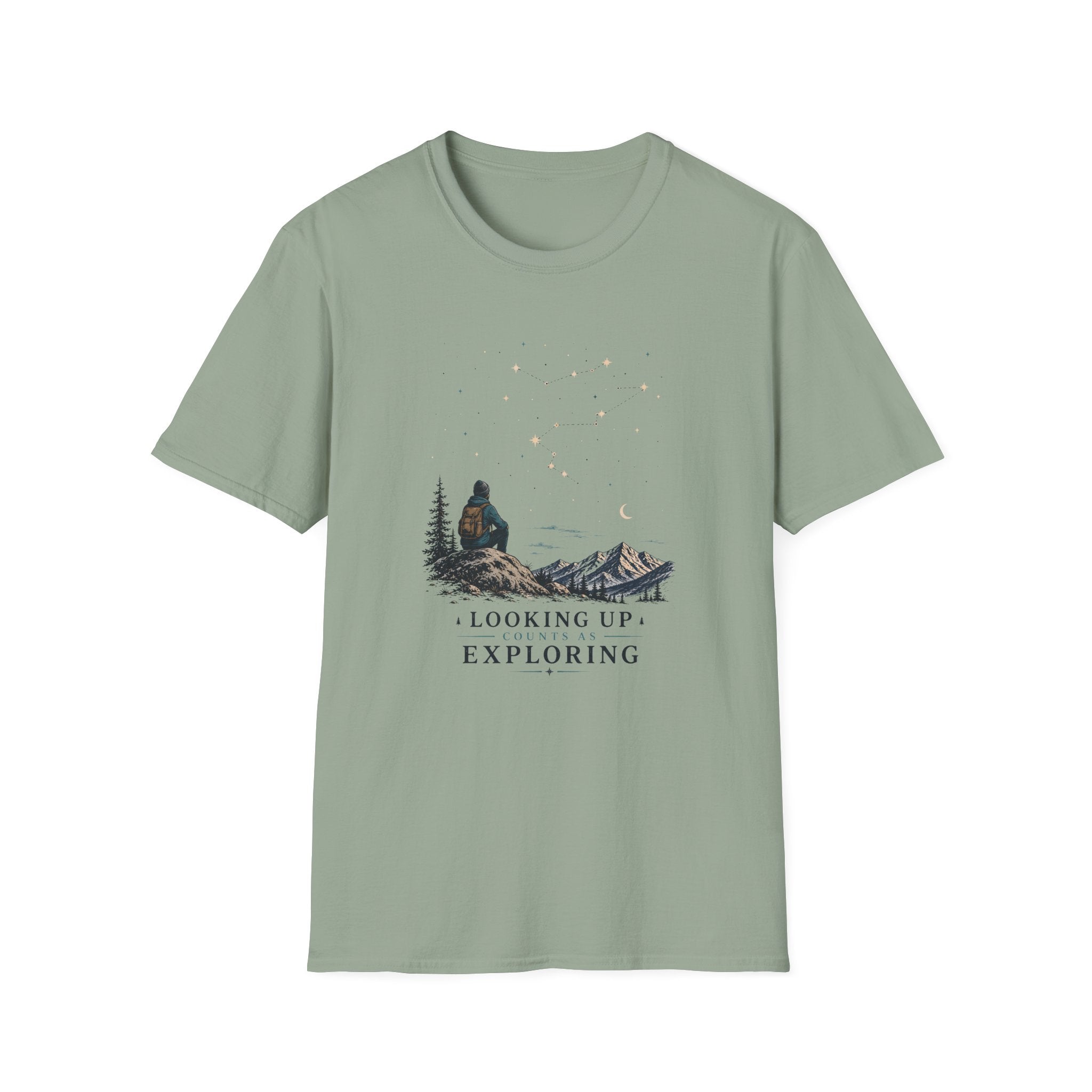 Looking Up Counts As Exploring T-Shirt